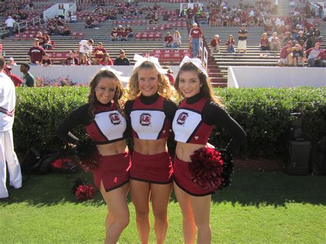 south carolina gamecock cheerleaders